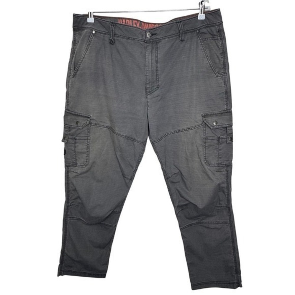 Harley Davidson Ripstop Cargo Pants Mens 40 Gray‎